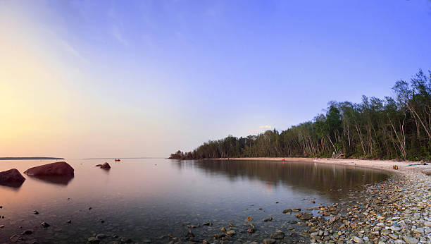 lago winnipeg - canada landscape manitoba lake - fotografias e filmes do acervo