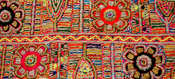 istock Traditional macedonian costume, details 484310326
