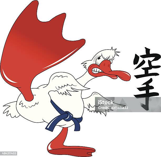Goose Karate Stock Illustration - Download Image Now - Agriculture, Animal, Animal Body Part