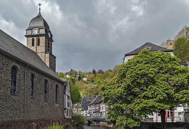 istock Church in Monschau, Germany 484317542