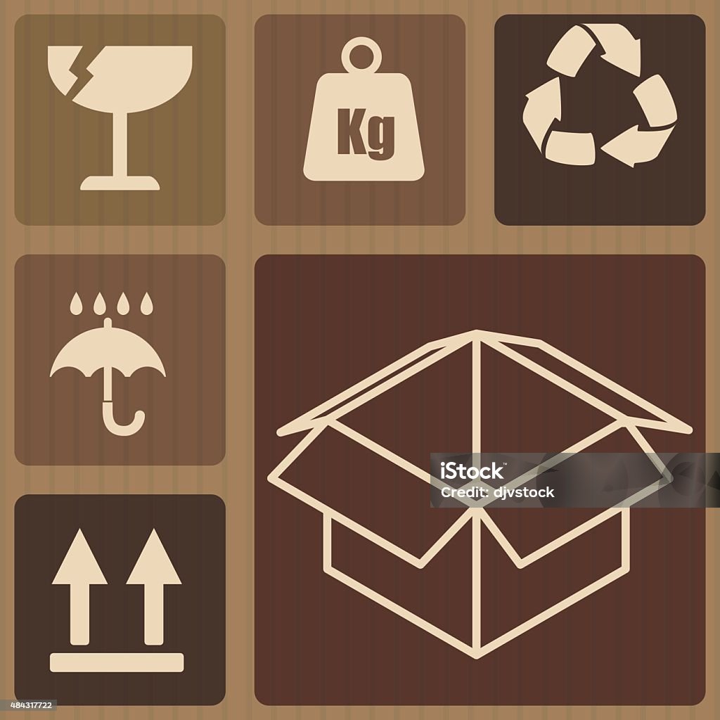 Delivery Box Design Sign Delivery Box Design Stock Illustration - Download Image Now - 2015 ...