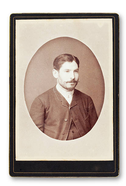 istock Old Portrait of a man. 484324325