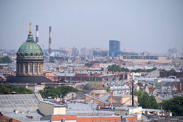 istock View  from the viewing point of St. Isaac's Cathedral 484326984
