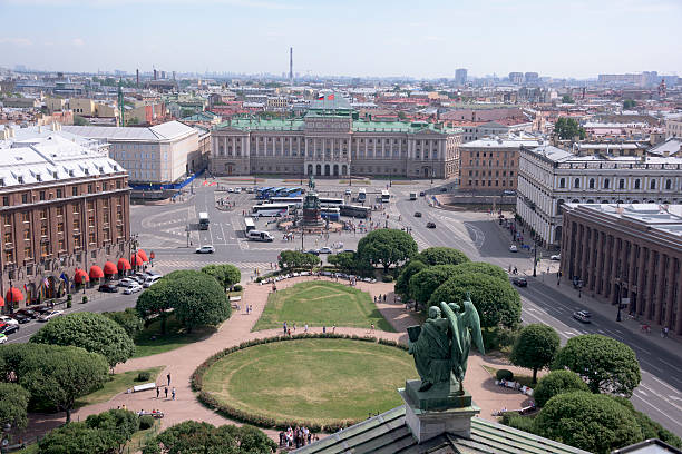 istock View  from the viewing point of St. Isaac's Cathedral 484326992