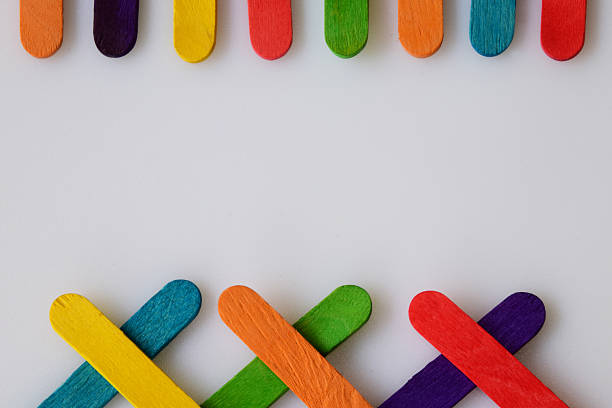 istock Colorful Wooden sticks 484327248