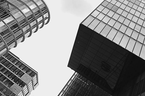 istock Abstract and contemporary new buildings 484328901