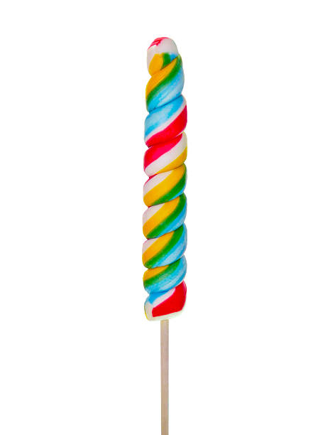 istock Colorful lollipop , isolated on white background. 484328940