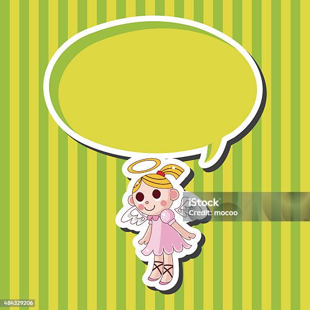 Computer Graphics Angel Angel Theme Elements Stock Illustration - Download Image Now - 2015 ...