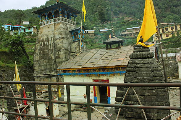 istock Triyuginarayan temple where Shiva got married with Parvati in Himalaya 484336046