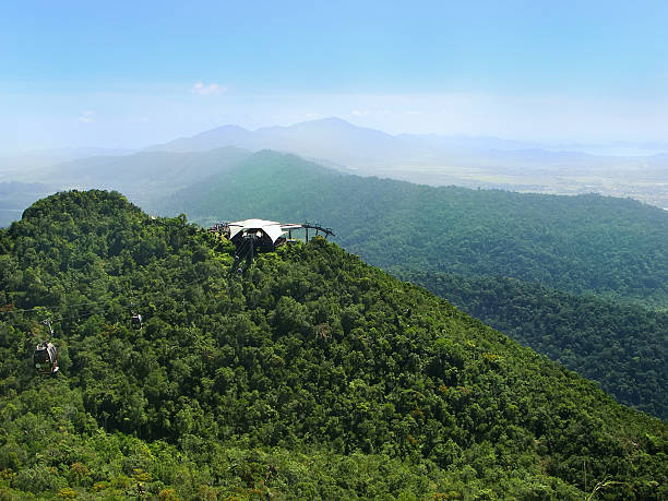 istock Sky Bridge cable car, Langkawi island, Malaysia 484341363