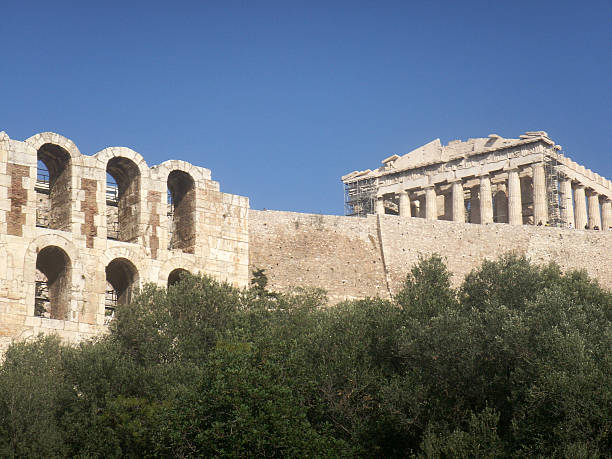 Parthenon stock photo