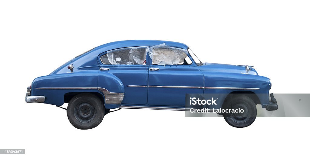 Chevrolet Fleetline 1950 - Foto de stock de Azul libre de derechos