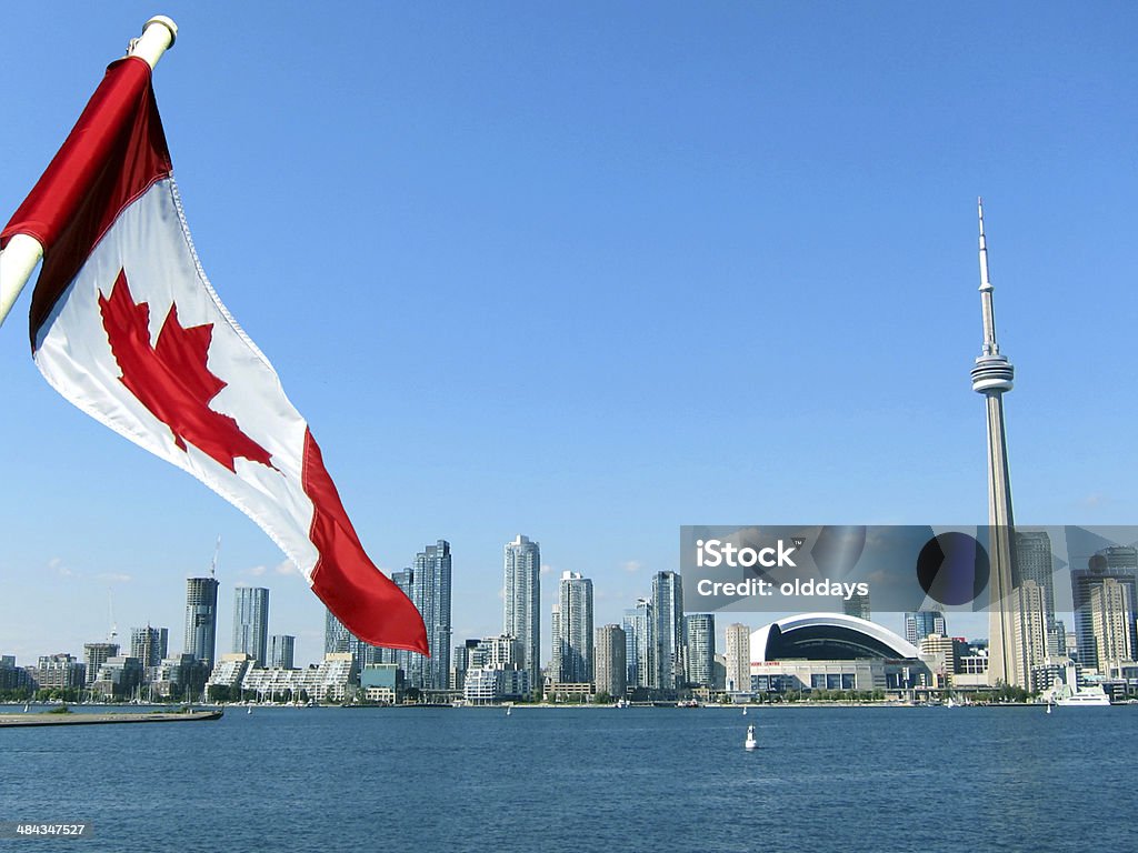 CN Tower in Toronto - Lizenzfrei Kanada Stock-Foto
