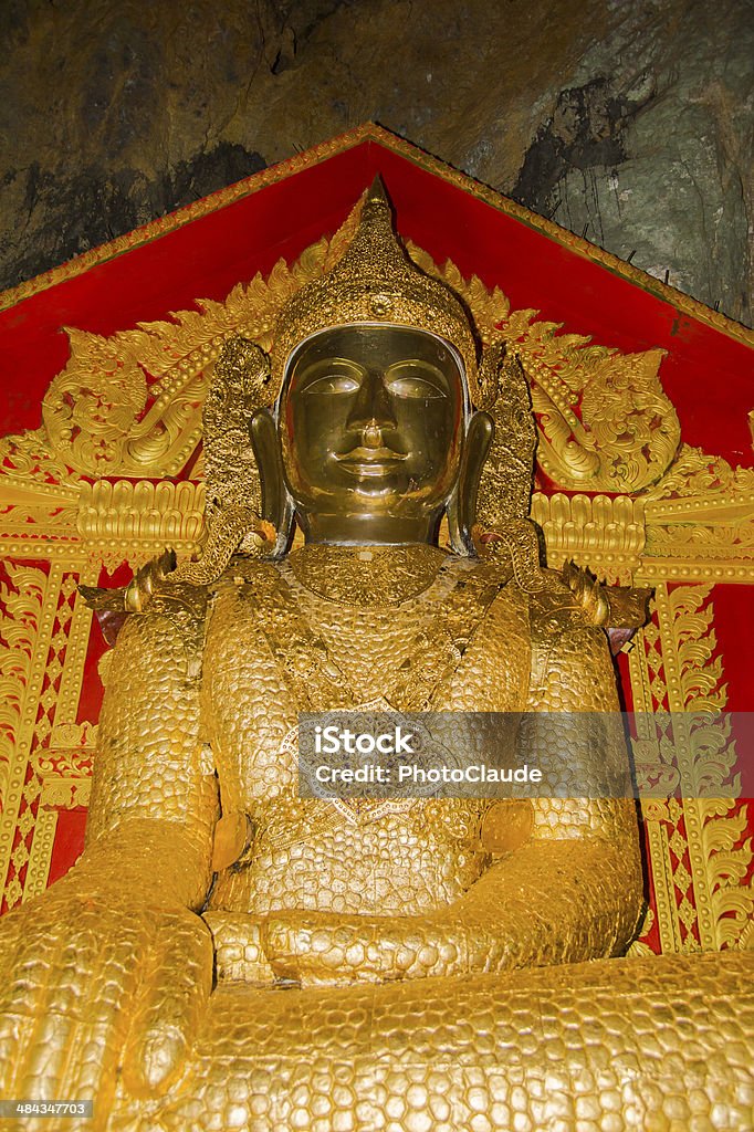 Statue of Buddha Antique Stock Photo