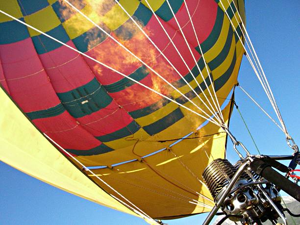 istock Filling a hot air balloon 484353632