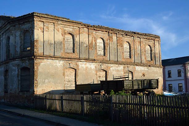 istock The ruins of a synagogue in Stolin. 484357736