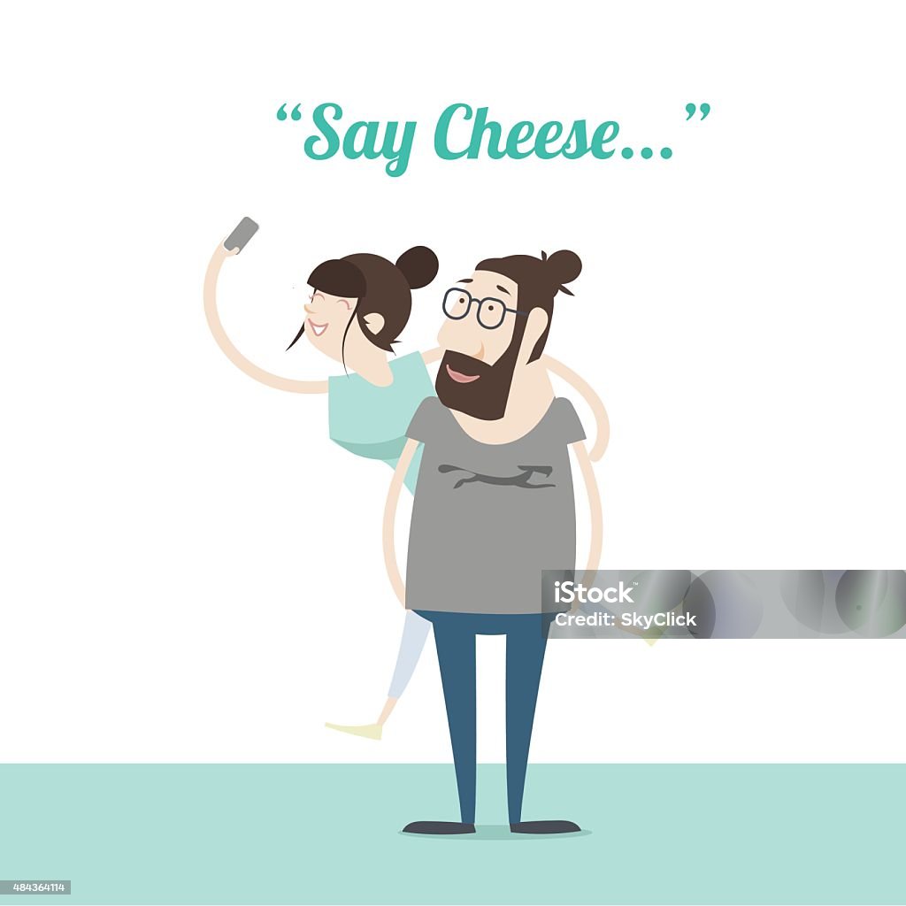 Say Cheese Design element vector illustrations Cheese stock vector