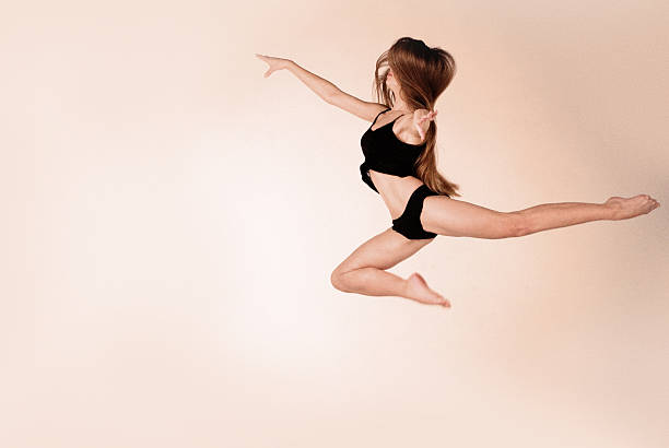 istock beautiful young girl in shape for dance classes 484371140