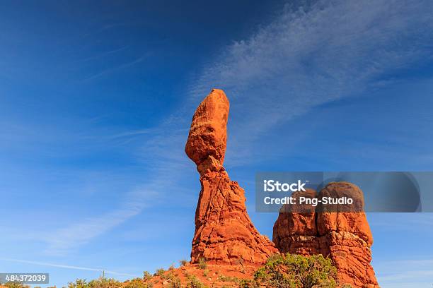 Balanced Rock Stock Photo - Download Image Now - Adventure, Arches National Park, Arid Climate