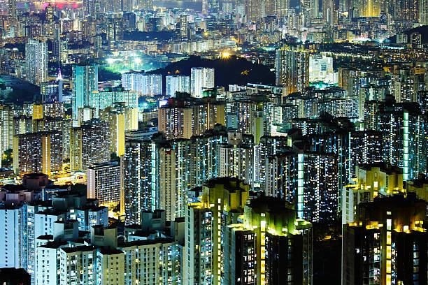 istock Residential building in Hong Kong 484374277