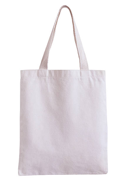 istock White cotton bag isolated on white 484374413