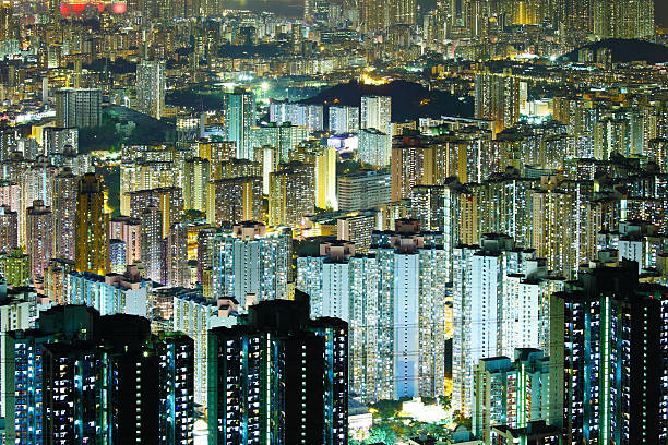 istock Residential building in Hong Kong 484374767