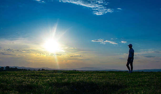 istock Sprinter young vitality man standing on field 484376031