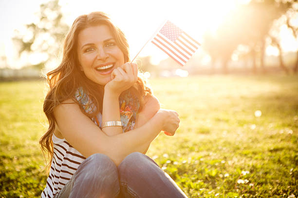 istock Woman enjoying the sun. 484376289