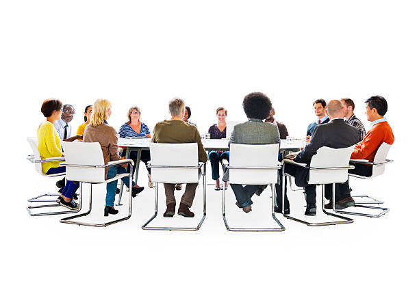 istock Group of Multi-Ethnic People in a Meeting 484376395