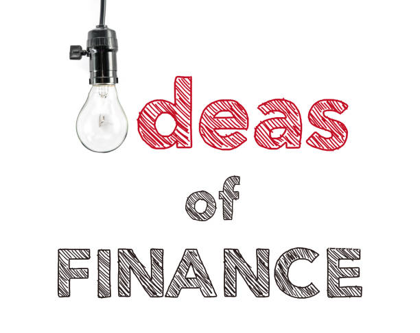 istock ideas of finance phrase and light bulb, hand writing 484376856