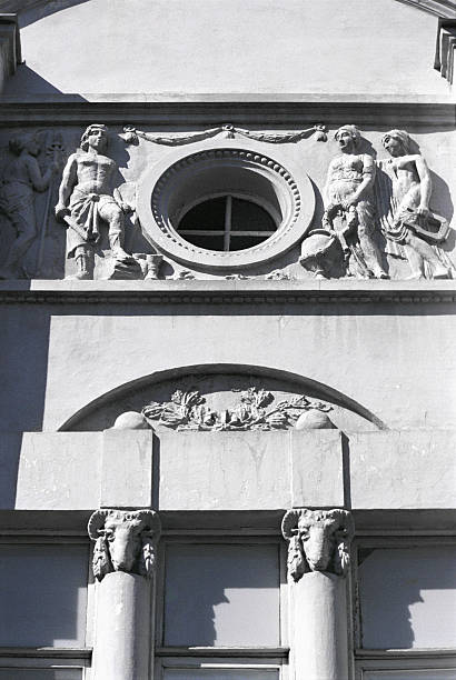 Detail of the facade.