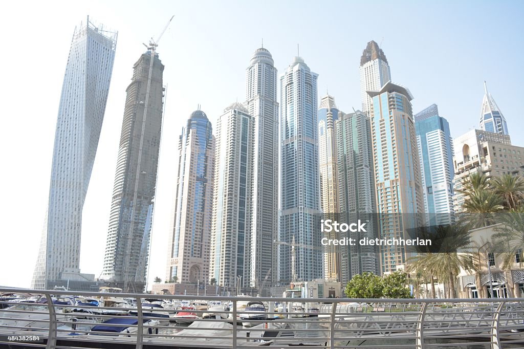 Dubai Marina, United Arabe This is at Dubai Marina 2015 Stock Photo
