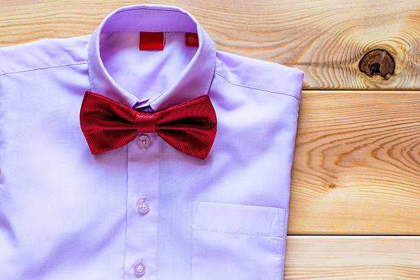 핑크 셔츠, 아름다운 나비매듭 침목 - necktie pink shirt luxury 뉴스 사진 이미지