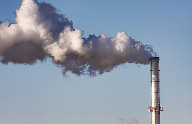 istock Air Pollution from an Industrial Plant 484398499