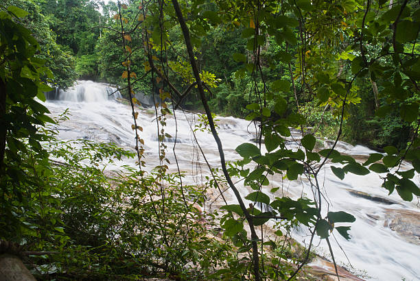 istock beautiful waterfall in the National Park ,Thailand 484398827