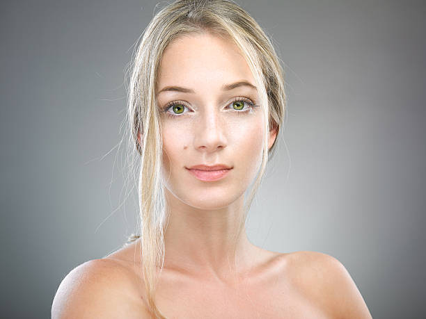 istock Natural beauty with freckles 484399665