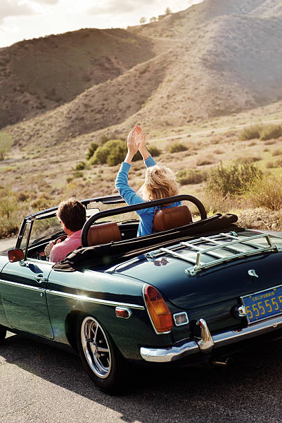 istock Mature couple on Roadtrip 484400389