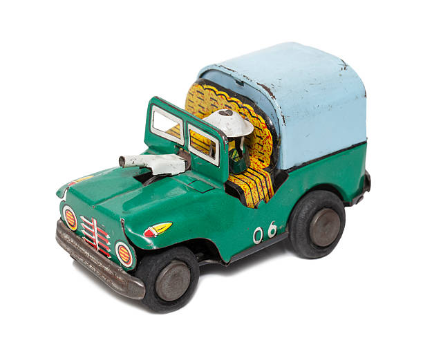 istock retro toy military jeep 484402407