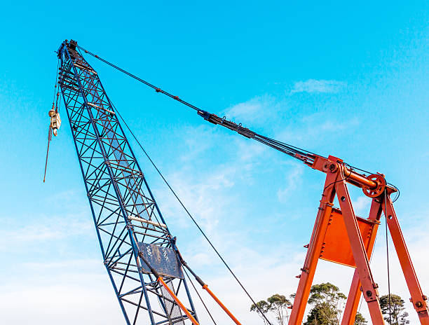 istock The grunge construction crane for heavy lifting working. 484403310