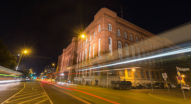 istock red townhall berlin germany at night 484403750