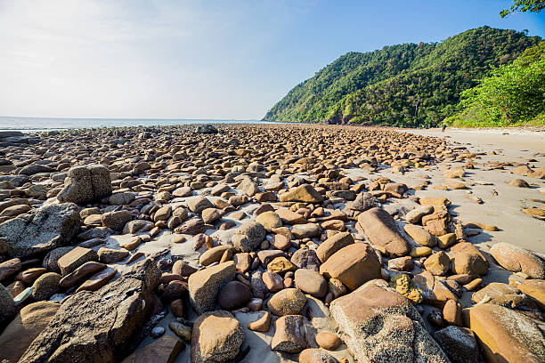 istock Beach and tropical sea 484404117