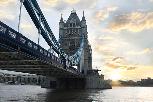 istock Famous Tower Bridge in London, England 484404423