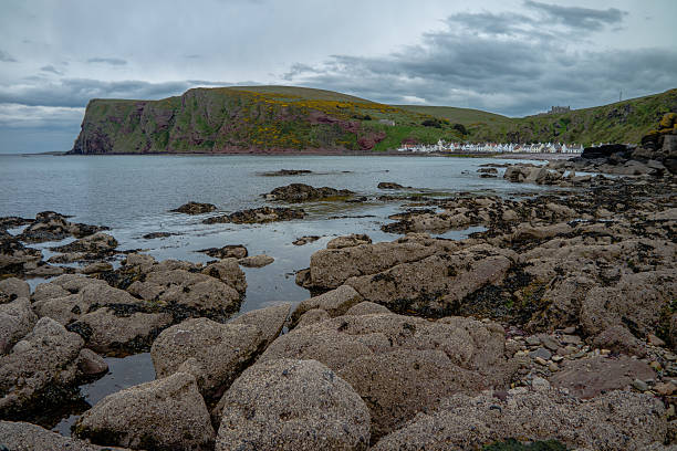 Fishing village Pennan in Scotland