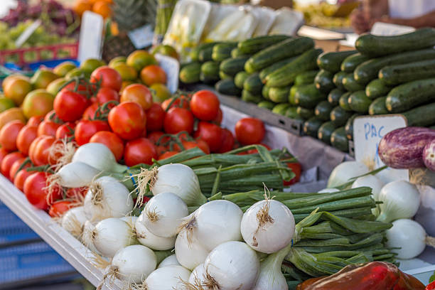 istock Vegetables at street market (Guardamar del segura, Spain) 484412272