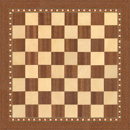 Chess piece in board