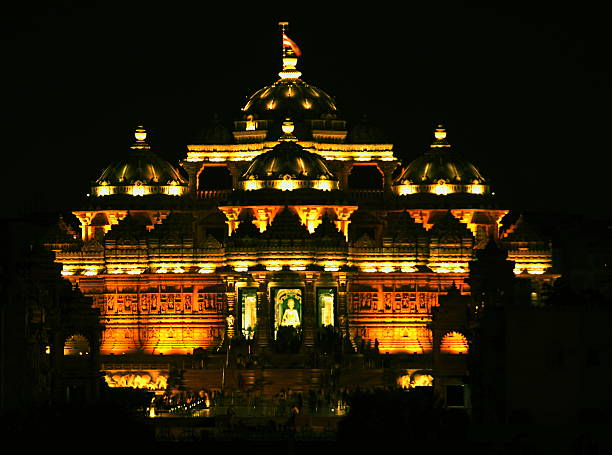 istock Akshardham temple in New Delhi, India 484416730