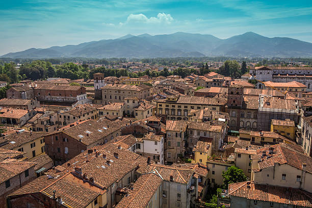 istock View of old town, Lucca, Italy 484419658