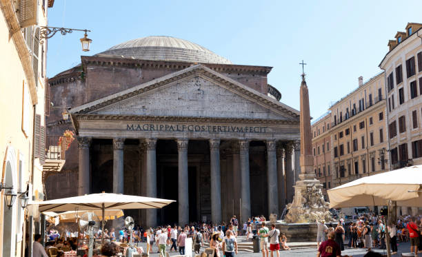 istock People around Pantheon in Rome 484420370