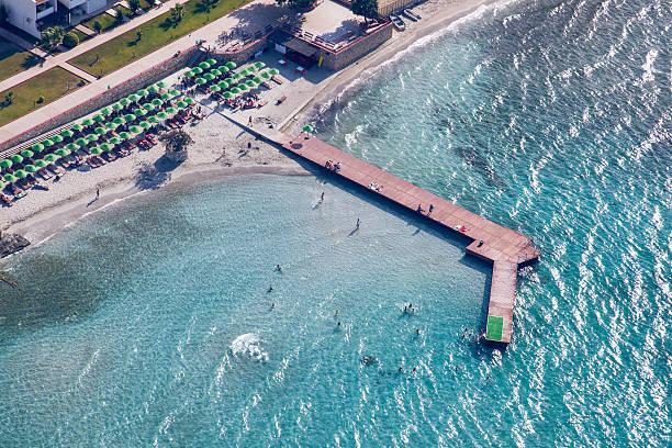 istock aerial view beach club pier 484420548