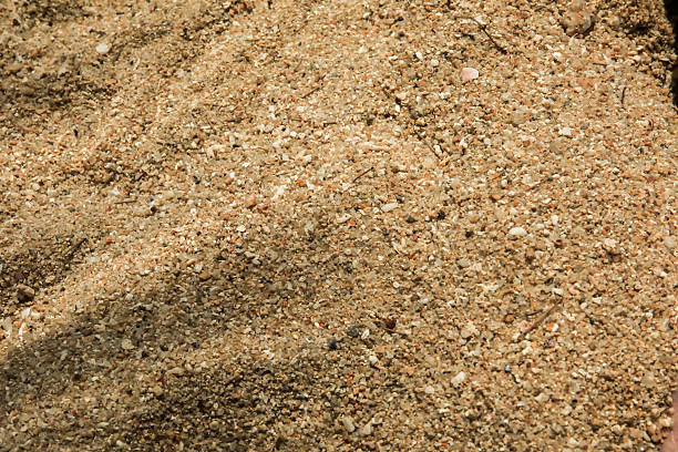 istock Detailed Sand Texture Close-up 484423390